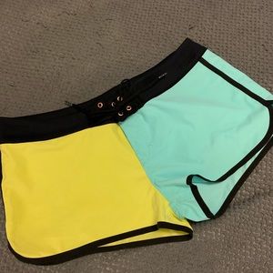 Roxy Surf colorblock board shorts
